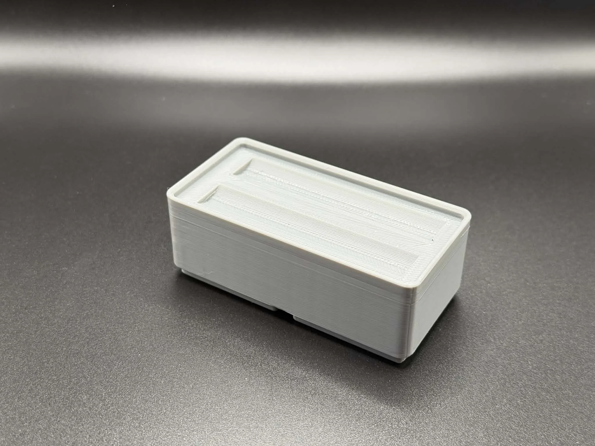 Gridfinity 2x1 Chapstick Holder, Holds 2 Lip Balms photo 2