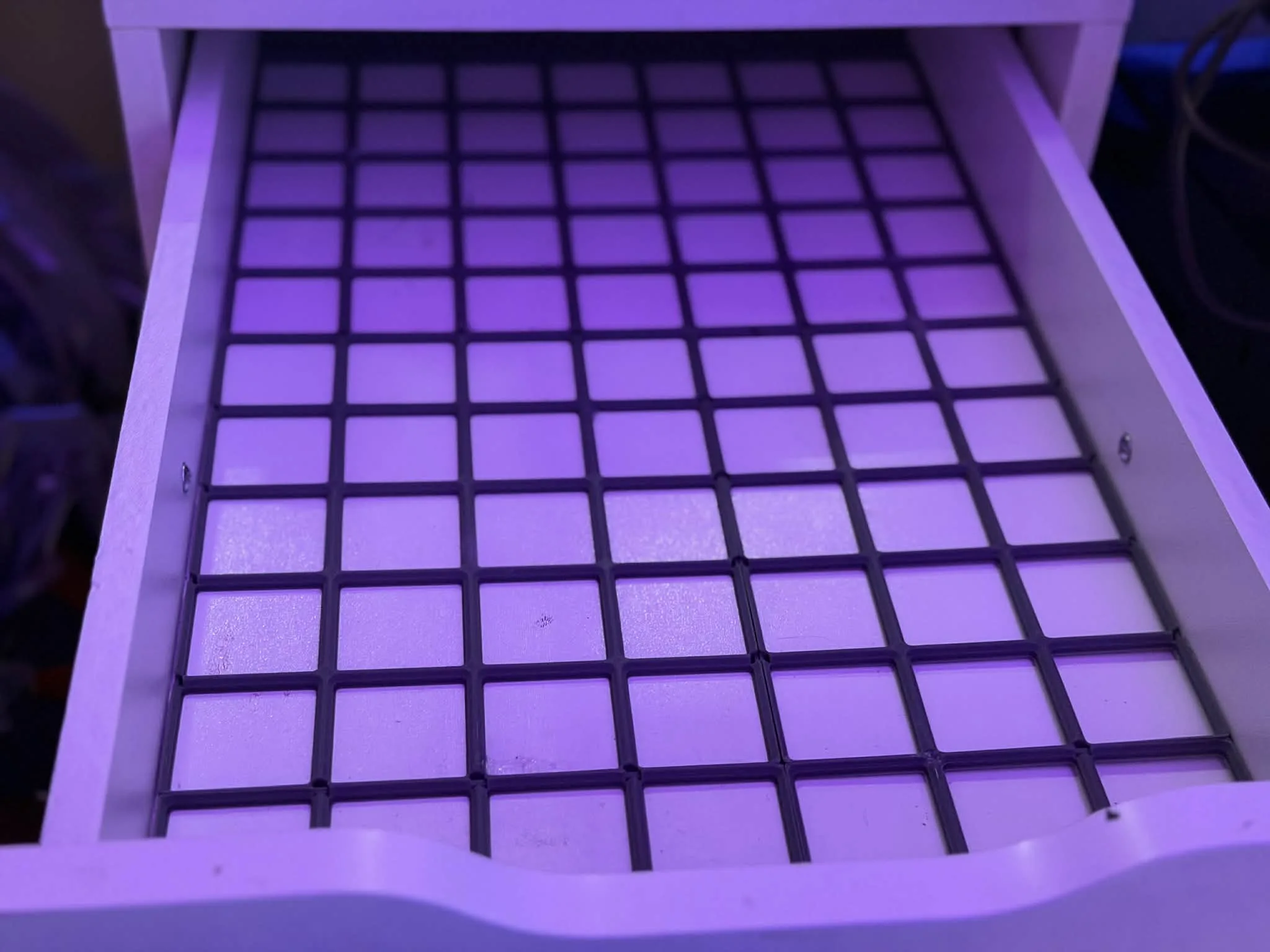 IKEA Alex 5 Drawer Gridfinity Base Plate 11x7 Tray