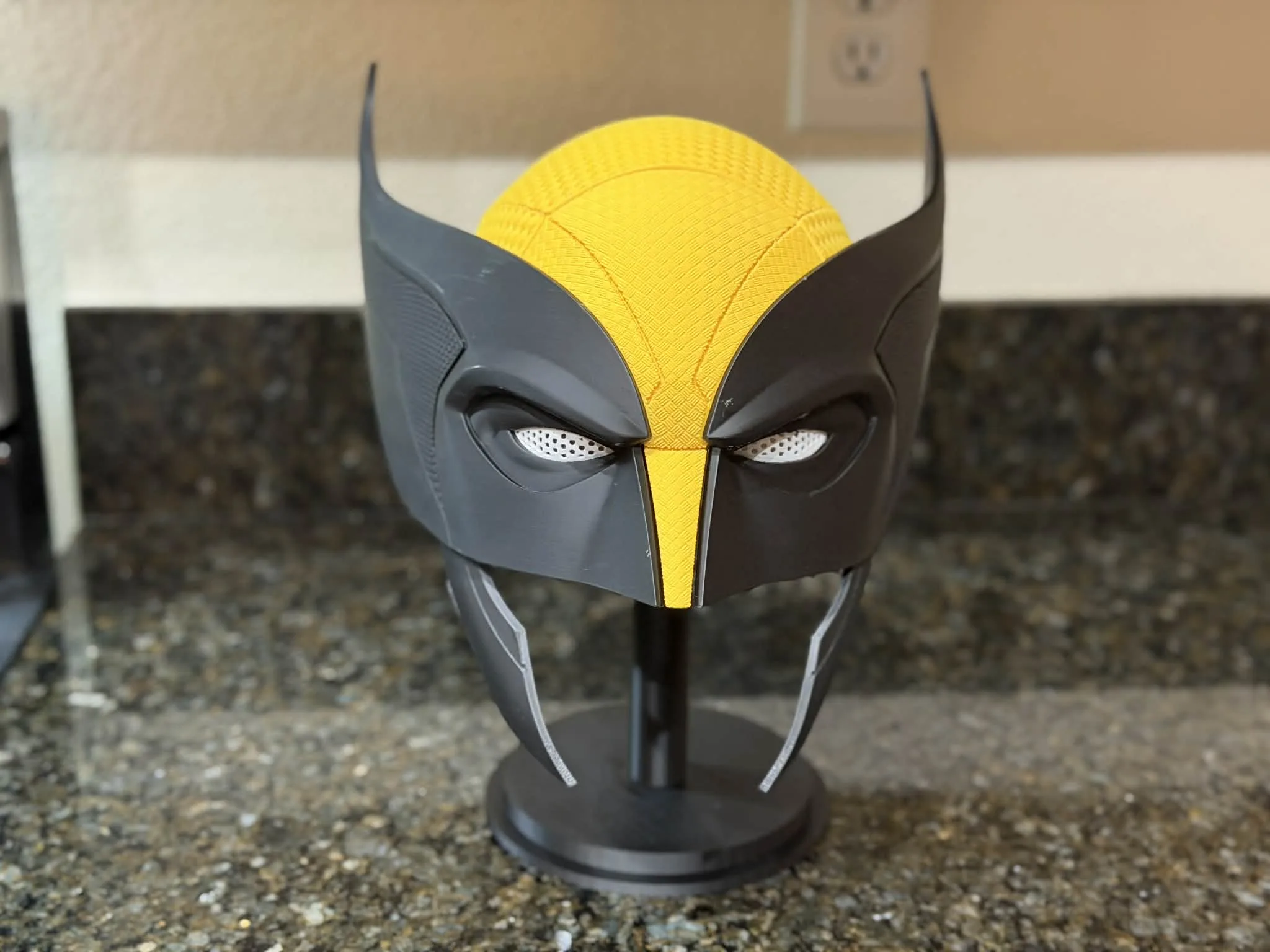 Wolverine Cosplay Helmet With Foam Inserts And Jaw photo 4