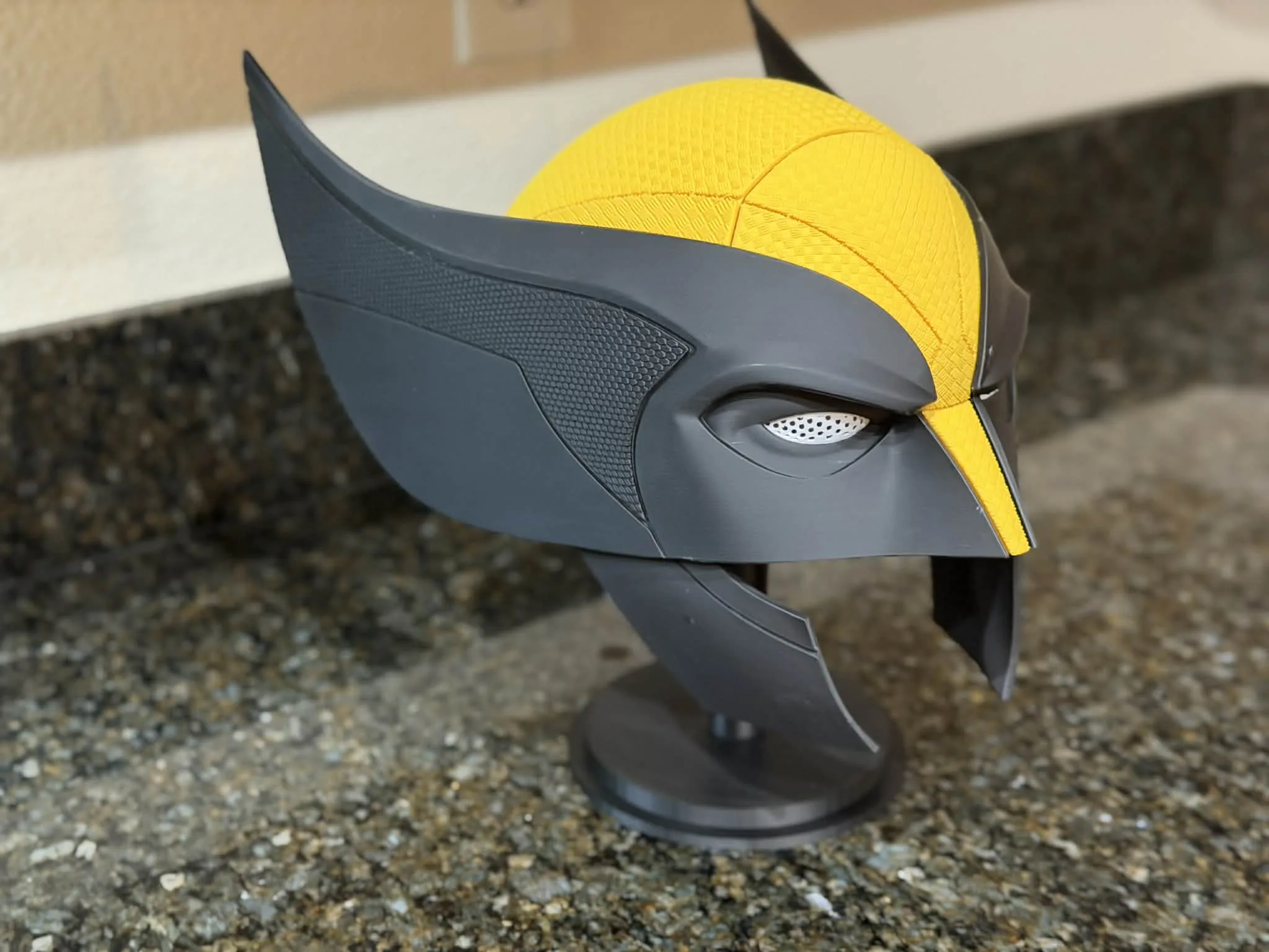 Wolverine Cosplay Helmet With Foam Inserts And Jaw photo 3